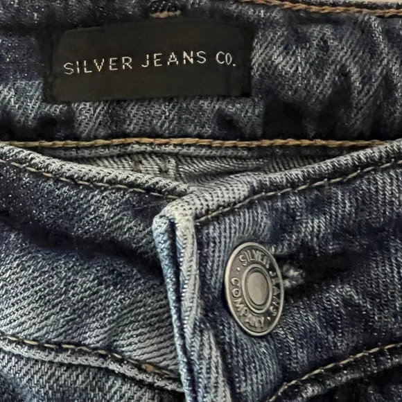 SOLD Silver Jeans Co. Beau Straight Leg W32 / L 28.5 - Picture 3 of 5